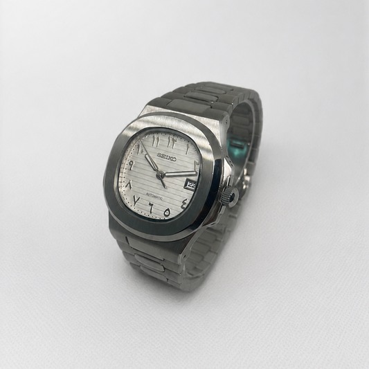SEIKO MOD | NAUTILUS ARABIC BLANC