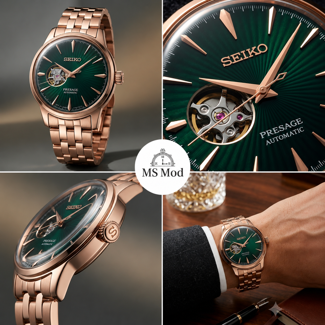 SEIKO MOD | PRÉSAGE VERT