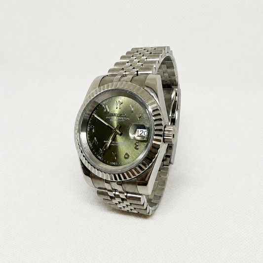 SEIKO MOD | ARABIC DIAL VERT OLIVE