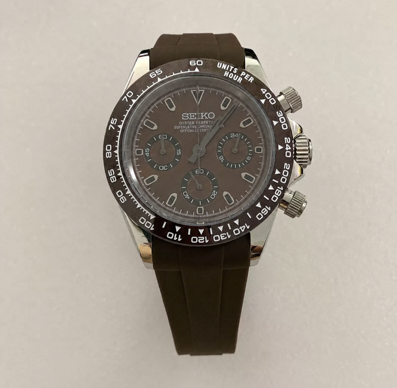 SEIKO MOD | DAYTONA CACAO