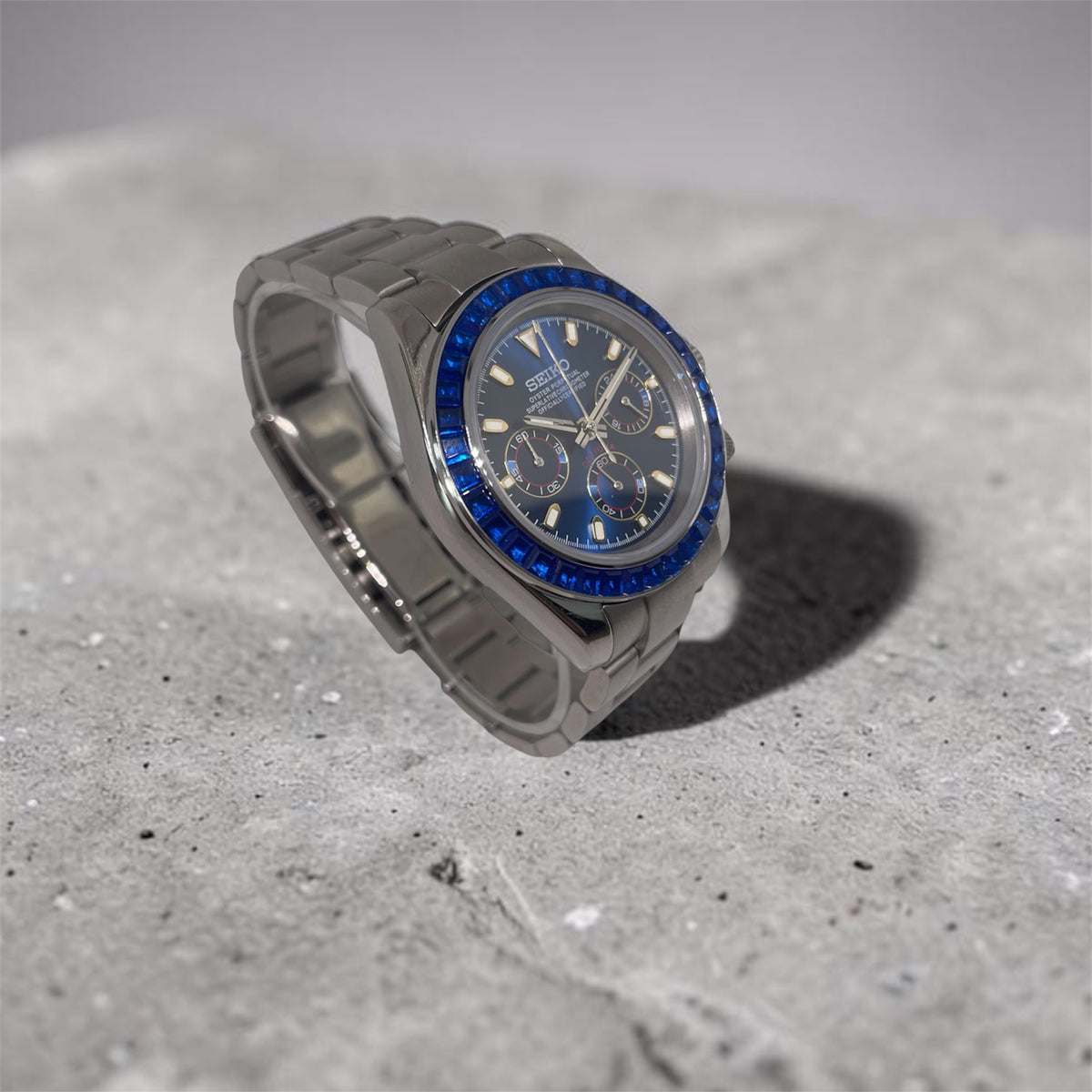 SEIKO MOD | DAYTONA SAPHIR BLEU