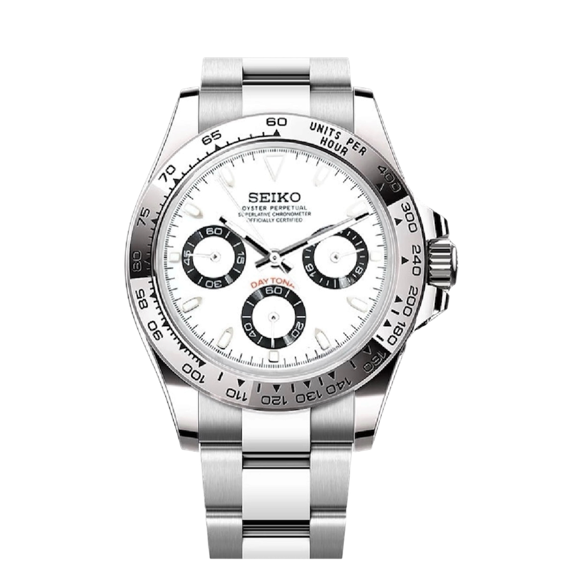 SEIKO MOD | DAYTONA PANDA CHROME