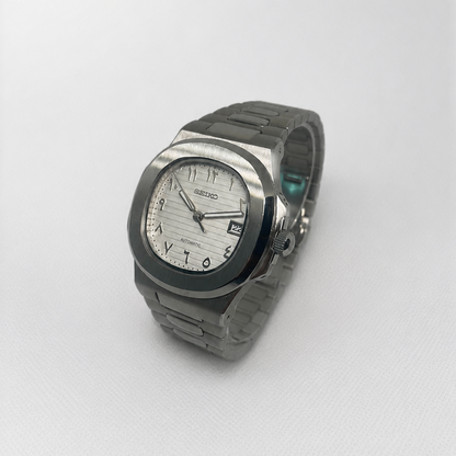 SEIKO MOD | NAUTILUS ARABIC BLANC