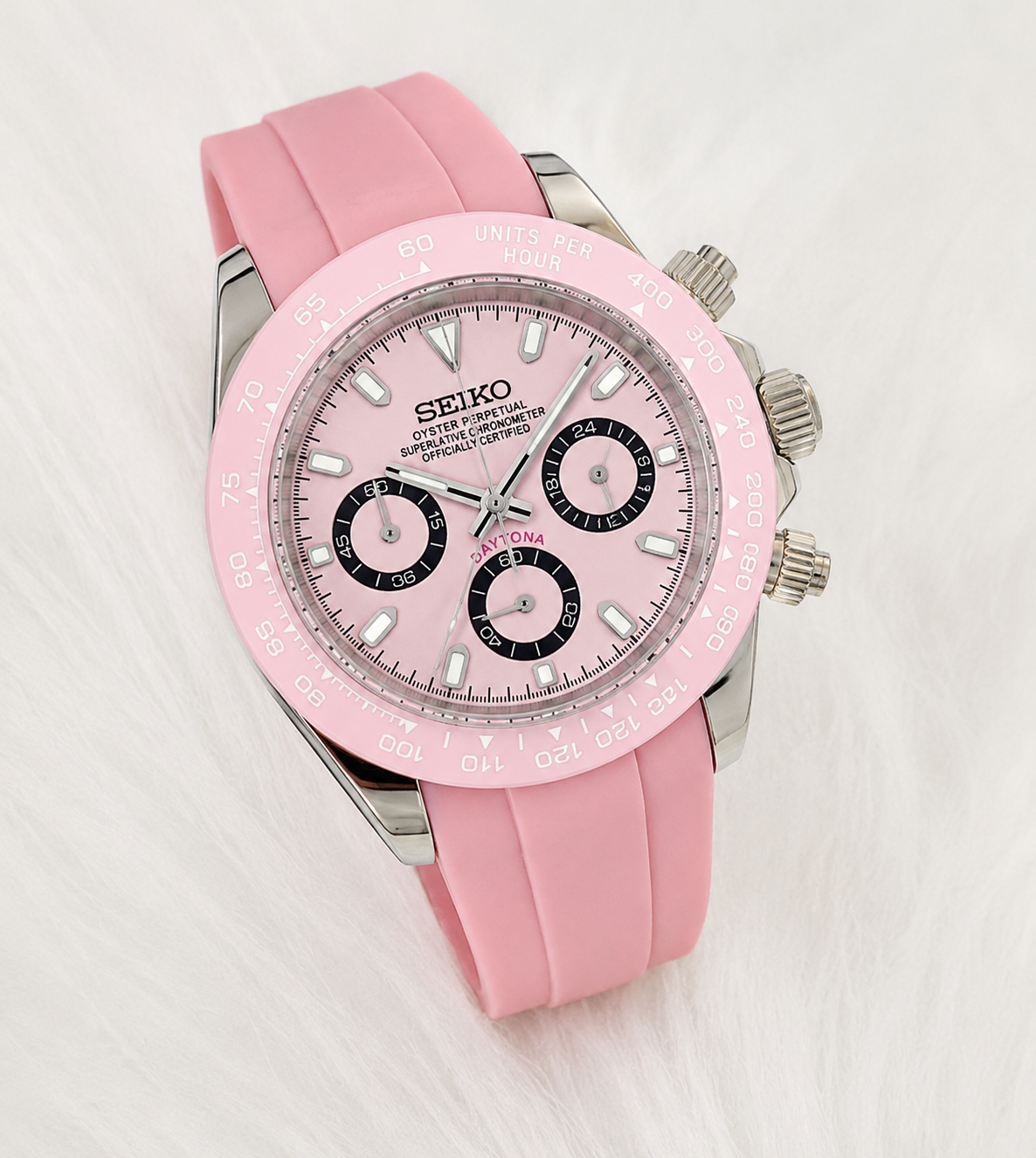 SEIKO MOD | DAYTONA ROSE
