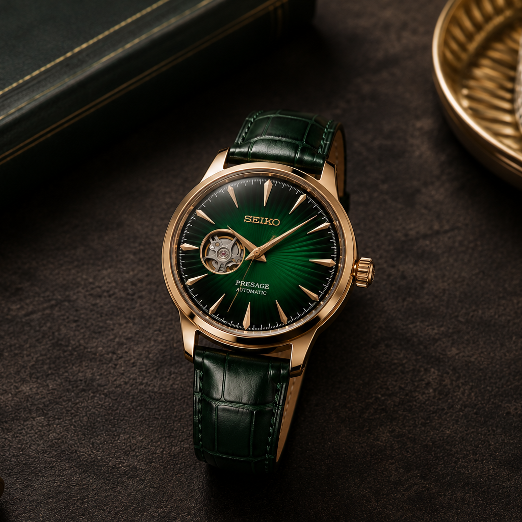 SEIKO MOD | PRÉSAGE VERT