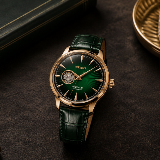 SEIKO MOD | PRÉSAGE VERT