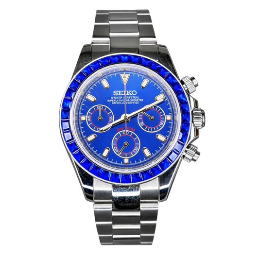 SEIKO MOD | DAYTONA SAPHIR BLEU