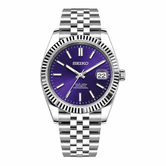SEIKO MOD |  DATEJUST MAUVE
