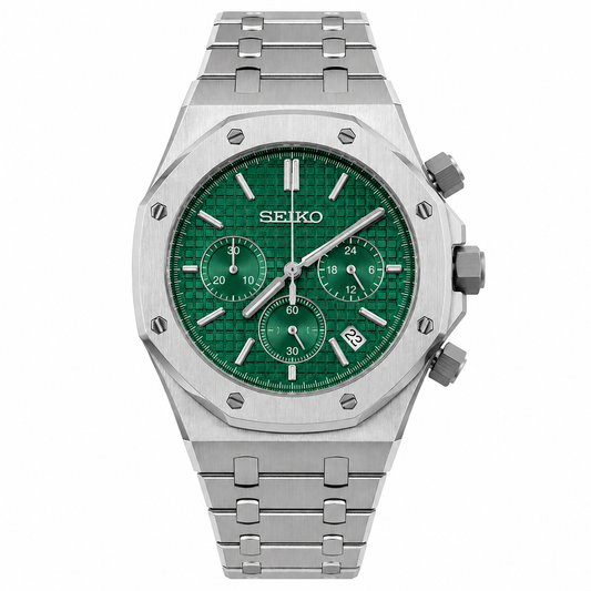 SEIKO MOD | ROYAL CHRONO VERT EMERAUDE