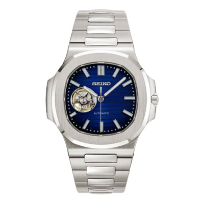 SEIKO MOD | NAUTILUS BLEU CŒUR OUVERT